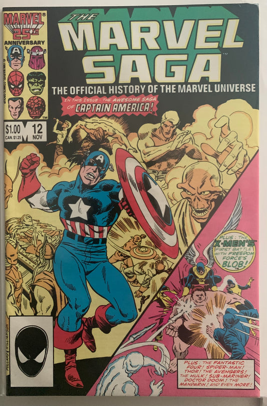 Marvel Saga (1985) #12