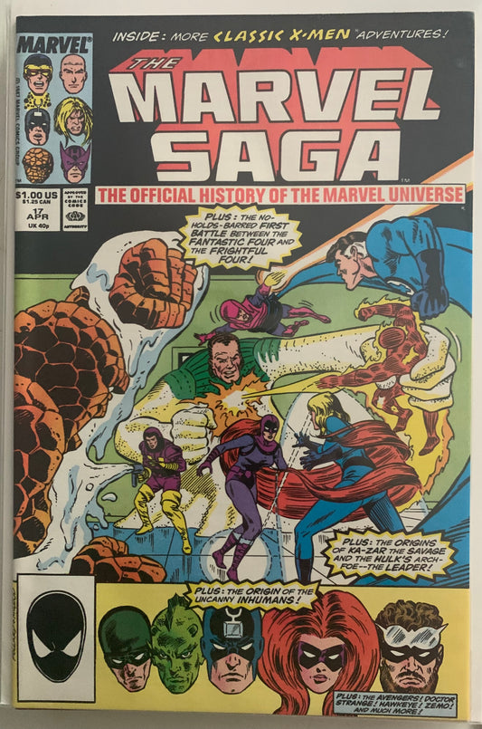 Marvel Saga (1985) #17
