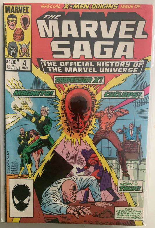 Marvel Saga (1985) #4