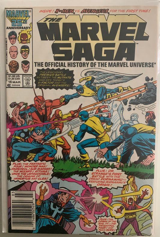 Marvel Saga (1985) #16