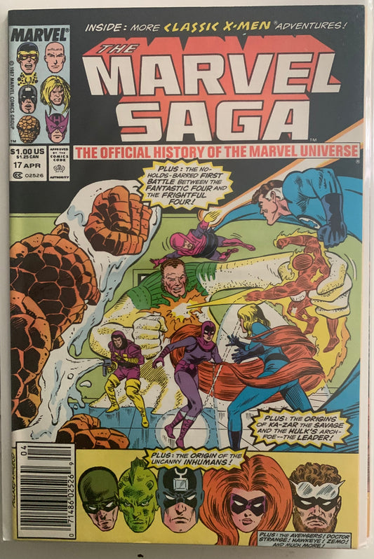 Marvel Saga (1985) #17
