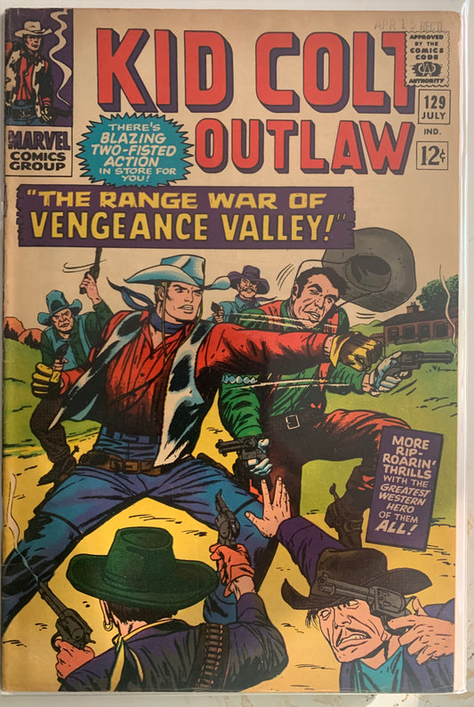 Kid Colt Outlaw (1962) #129