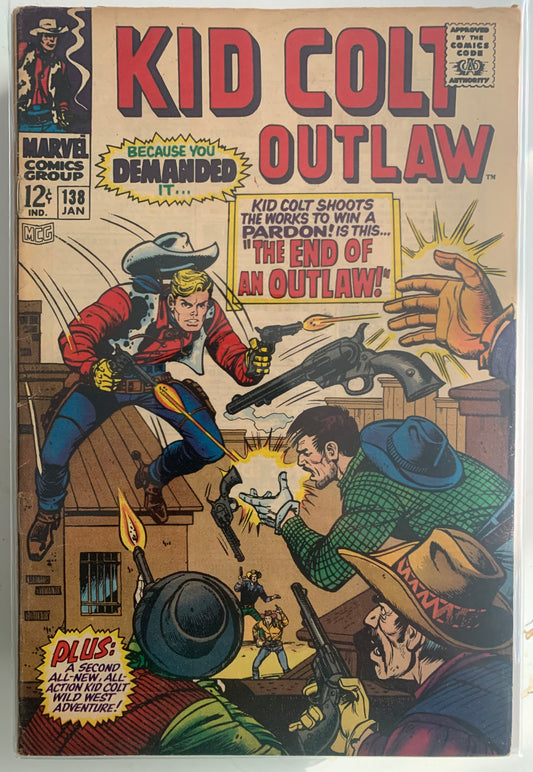 Kid Colt Outlaw (1962) #138