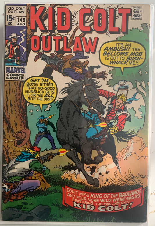 Kid Colt Outlaw (1962) #148