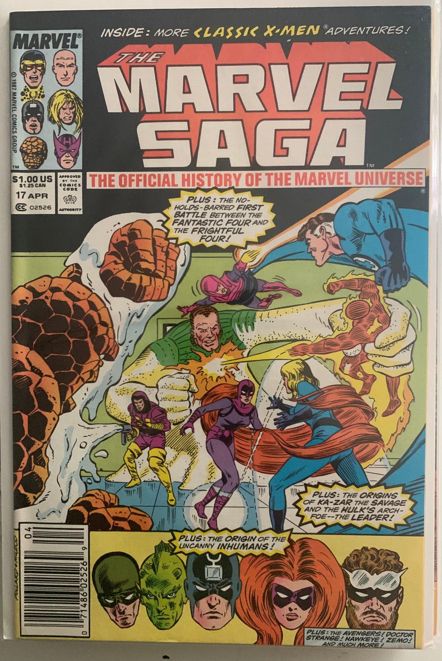 Marvel Saga (1985) #17