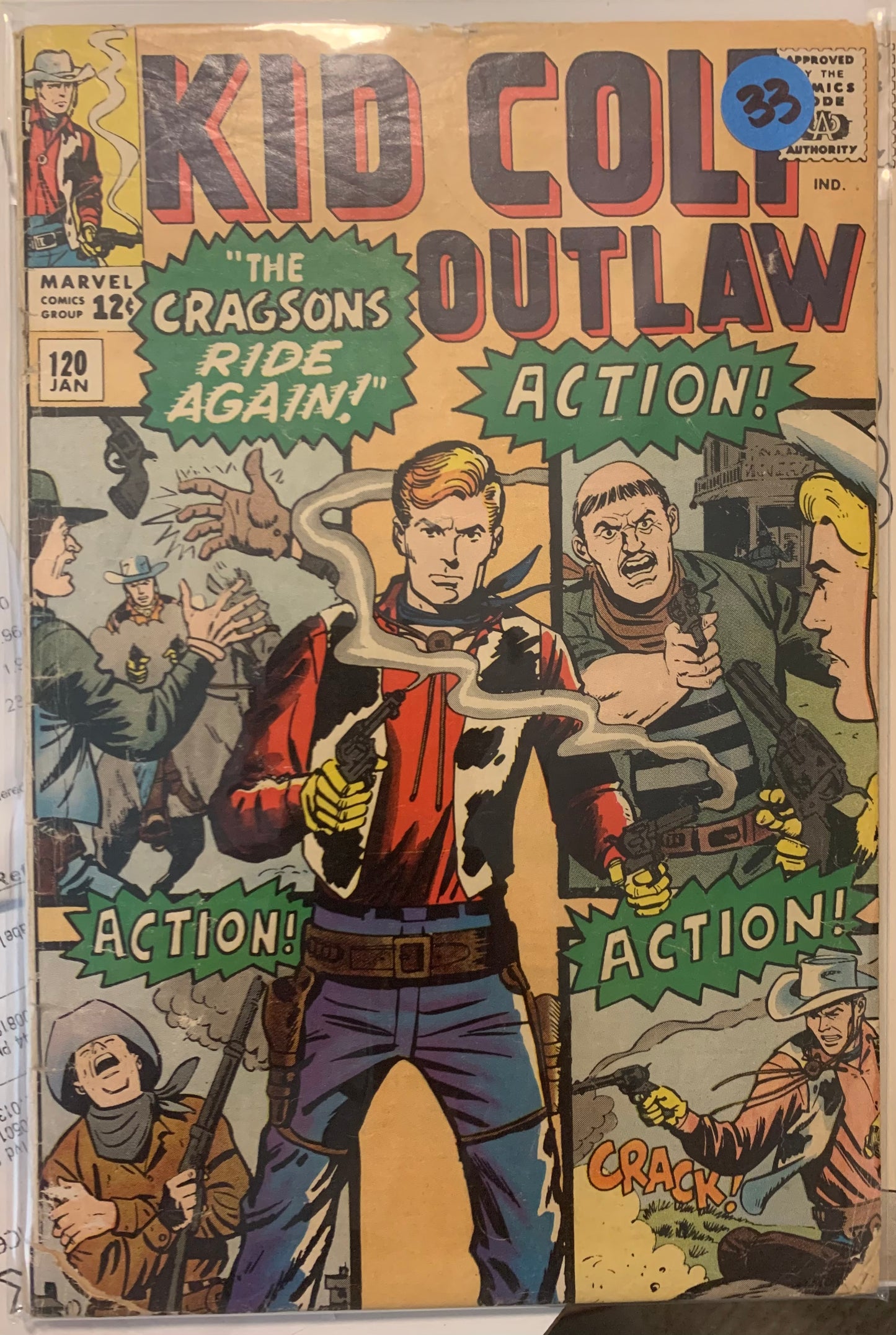 Kid Colt Outlaw (1962) #120