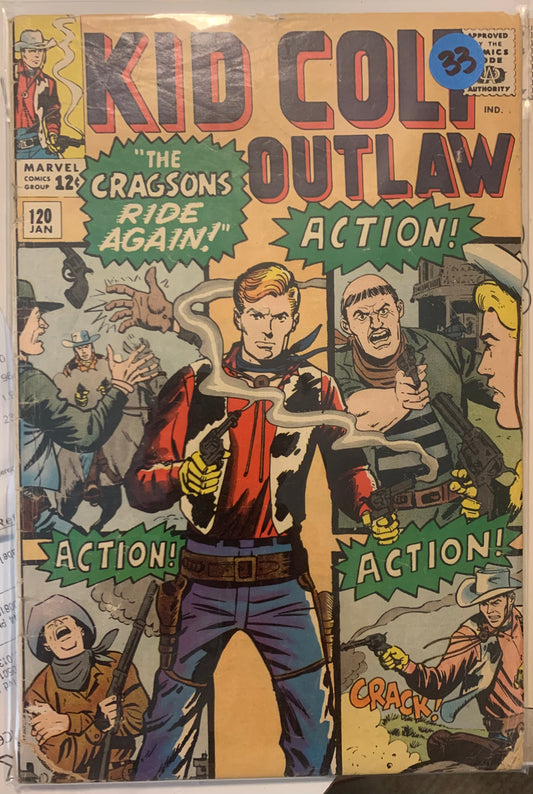 Kid Colt Outlaw (1962) #120